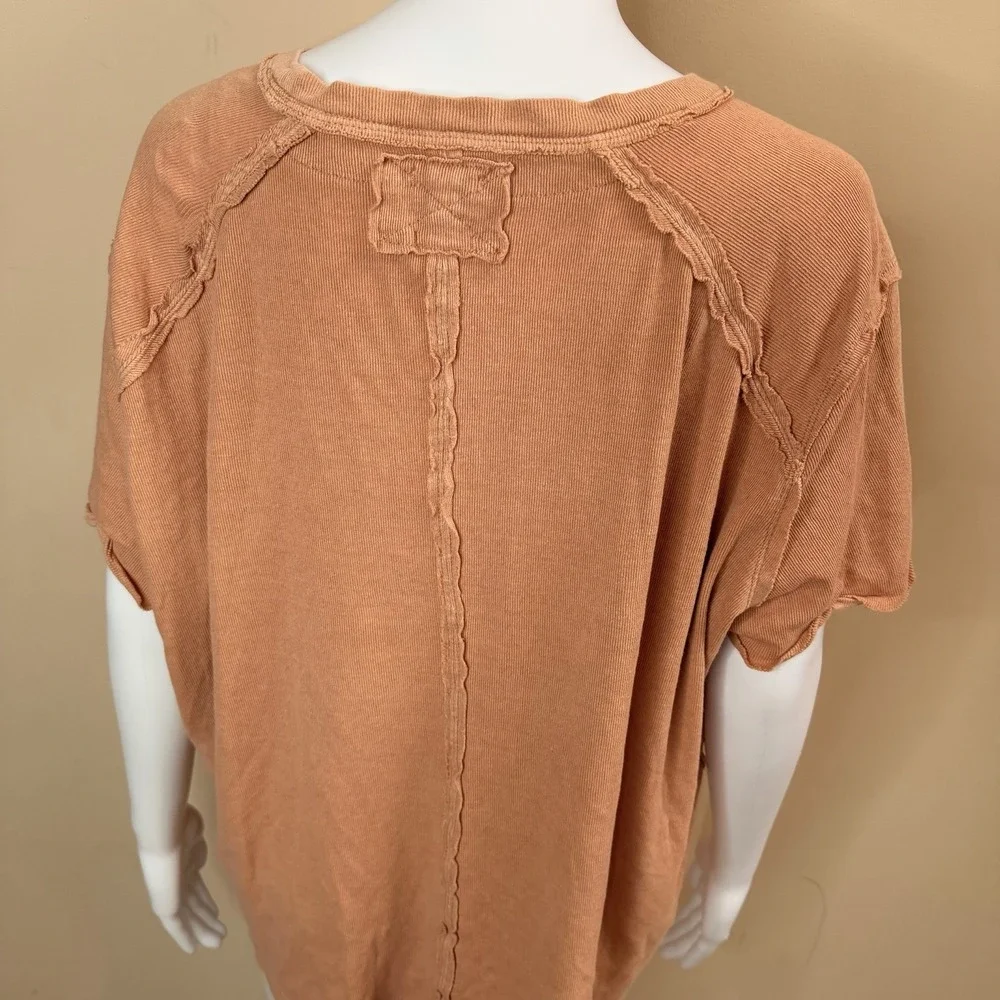 We‎ The Free Women's Oversized Flax Linen Cotton Free People Size Medium